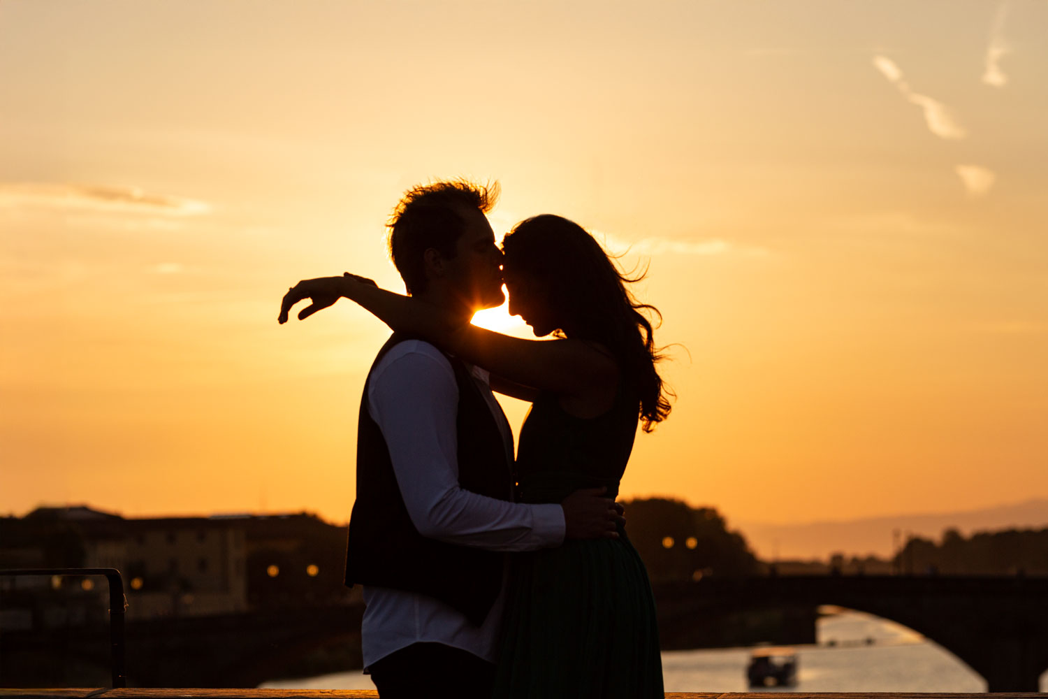 miglior fotografo firenze fotografia di coppia centro firenze al tramonto masha fotografa