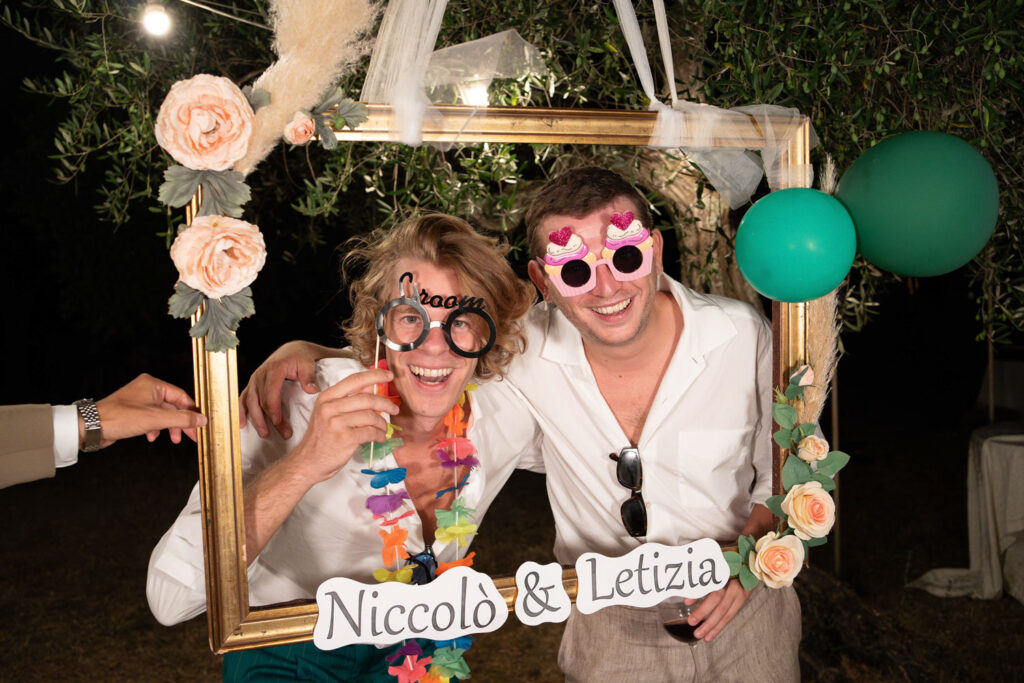 Wedding photo booth Florence